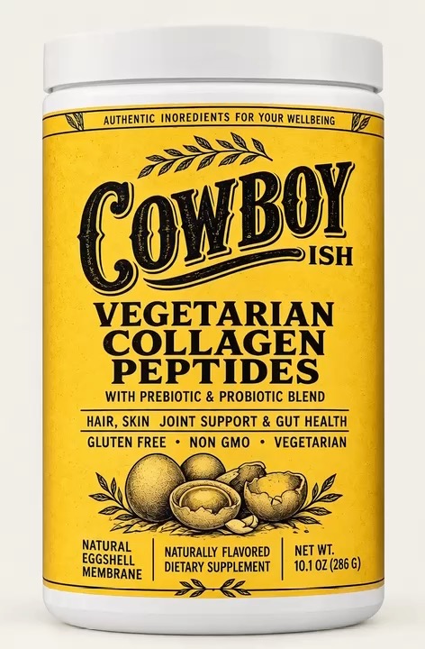 Cowboyish tub, front label